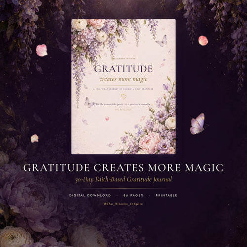 Gratitude Creates More Magic journal HERO Gratitude Creates More Magic