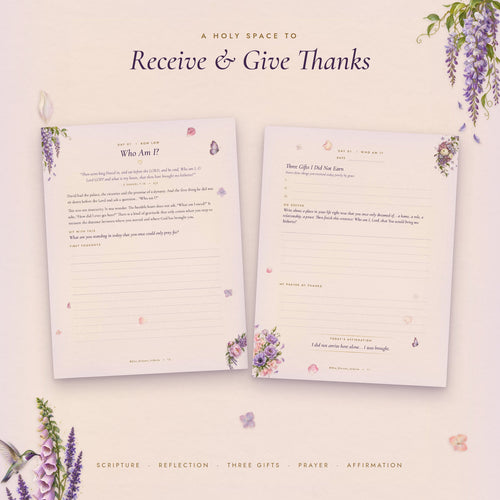 Gratitude Creates More Magic journal LUXURY INTERIOR PREVIEW