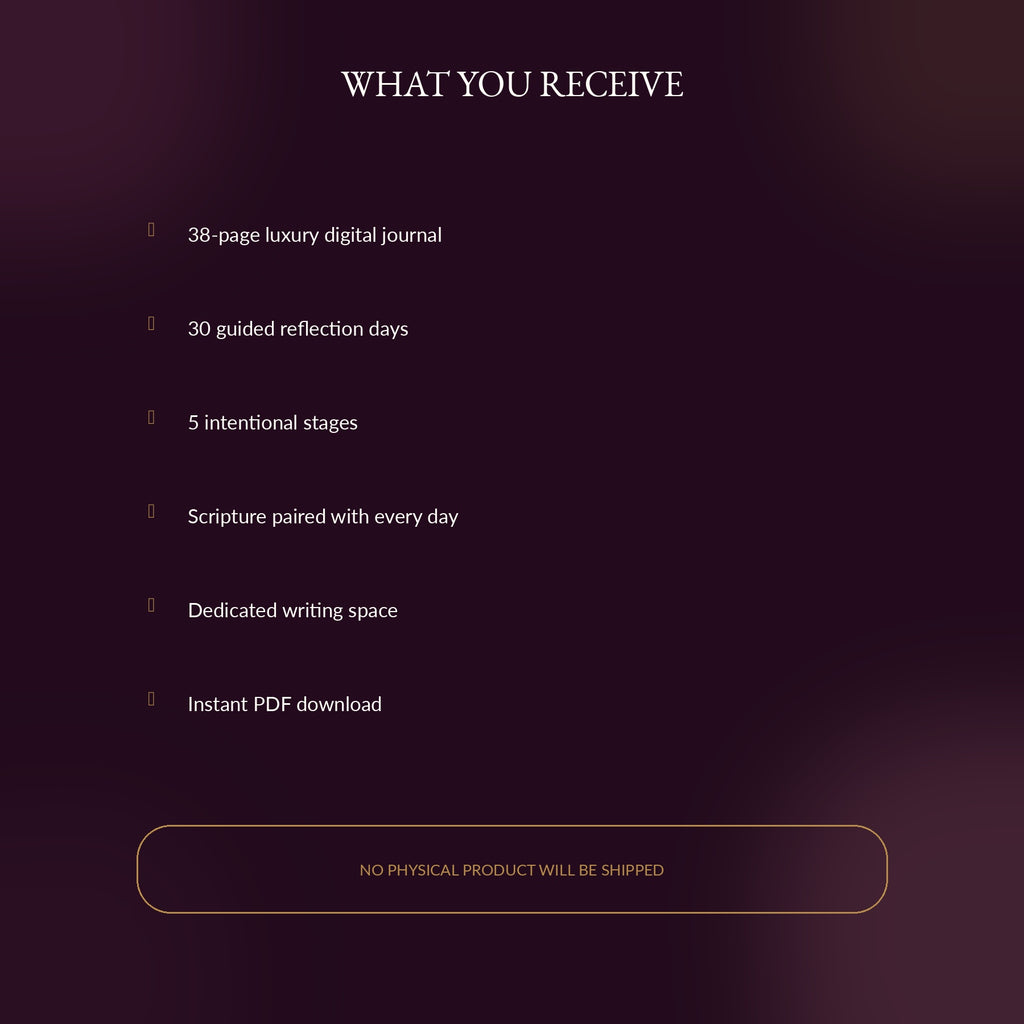 Pour Back Into You 30-Day Faith-Based Guided Journal